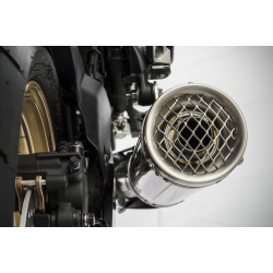 Zard Uitlaat Rond RVS | Zilver | Kawasaki Z900RS