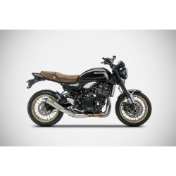 Zard Uitlaat Rond RVS | Zilver | Kawasaki Z900RS
