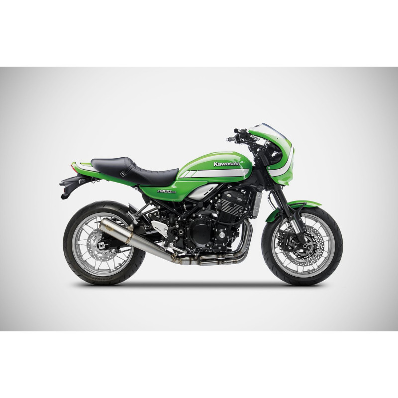 Zard Uitlaatsysteem Rond RVS | Zilver | Kawasaki Z900RS