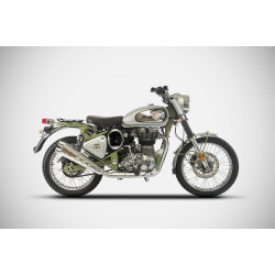 Zard Uitlaat Special Edition RVS | Zilver | Royal Enfield 500 Bullet