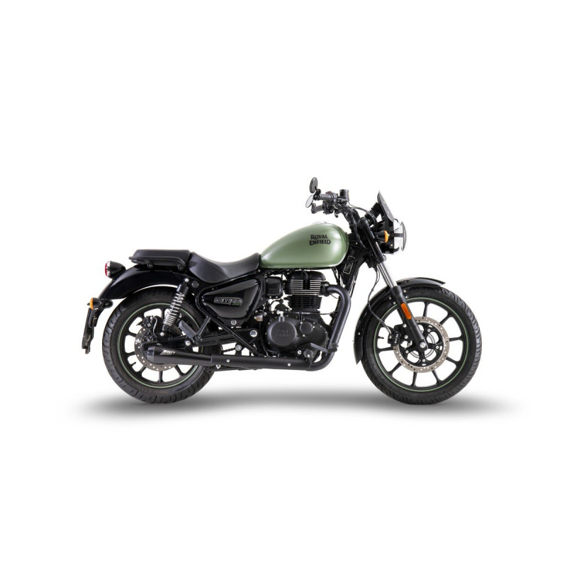 Zard Uitlaat RVS | Zwart | Royal Enfield 350 Meteor