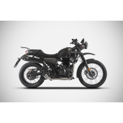 Zard Uitlaat Hoog | Zwart | Royal Enfield 411 Himalayan
