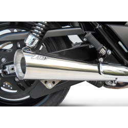 Zard Uitlaten Conisch Rond RVS | Zilver | Triumph Thunderbird 1600/1700