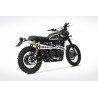 Zard Uitlaatsysteem 2-1 Hoog Special Edition RVS | Zilver | Triumph Scrambler 865