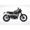 Zard Uitlaatsysteem 2-1 Hoog Special Edition RVS | Zilver | Triumph Scrambler 865