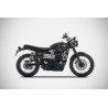 Zard Uitlaten RVS | Zilver | Triumph Scrambler 900