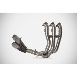 Zard Uitlaatbochten RVS | Zilver | Triumph Speed Triple 1200 RR/RS