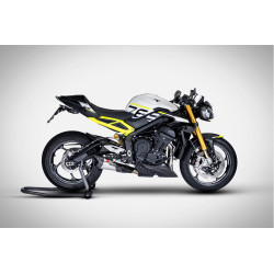 Zard Uitlaatsysteem 3-1 RVS | Zilver | Triumph Street Triple 765