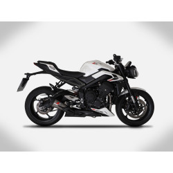 Zard Uitlaatsysteem 3-1 RVS | Zilver | Triumph Street Triple 765