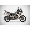 Zard Uitlaat RVS | Zilver | Triumph Tiger 1200