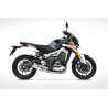 Zard Uitlaatsysteem RVS | Zilver | Yamaha MT-09 & MT09 Tracer 850