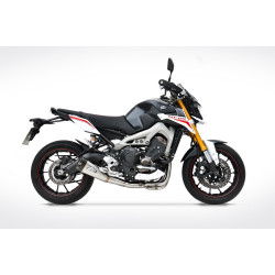 Zard Uitlaatsysteem RVS | Zilver | Yamaha MT-09 & MT09 Tracer 850