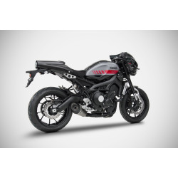 Zard Uitlaatsysteem 3-1 Basso RVS | Zilver | Yamaha MT09 Tracer 850 & XSR900