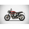 Zard Uitlaten Conisch RVS | Zilver | Triumph Speed Twin 1200