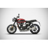 Zard Uitlaten SP Version RVS | Zilver | Triumph Speed Twin 1200