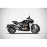 Zard Uitlaat RVS | Zilver | Triumph Rocket III 2500