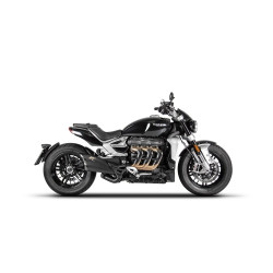 Zard Uitlaat RVS | Zilver | Triumph Rocket III 2500