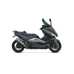 Zard Uitlaatsysteem Conisch Rond RVS | Zilver | Yamaha XP500 T-Max