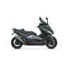 Zard Uitlaatsysteem Conisch Rond RVS | Zilver | Yamaha XP500 T-Max