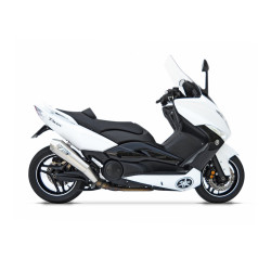 Zard Uitlaatsysteem Conisch Rond RVS | Zilver | Yamaha XP500 T-Max