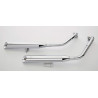 Falcon Exhaust System Cromo Line | Silver | Kawasaki VN 800 Classic & VN800