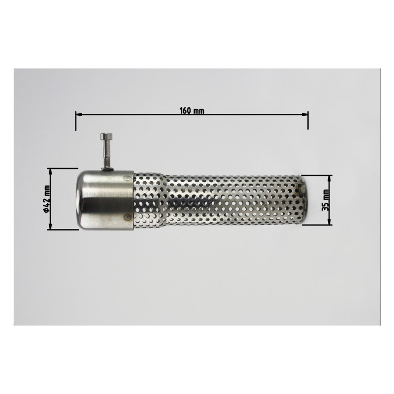 Falcon Decibel Killer ø42mm | Zilver