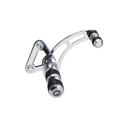 Falcon Forward Control Round Style | Chroom/zilver | Honda VF750C