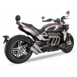 IXIL Uitlaat Dual Race Xtrem 2RB | Zilver | Triumph Rocket III 2500
