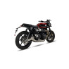 IXIL Uitlaat rechts Ironhead Conical OVC11SS | Zilver | Triumph Speed Twin 1200 & Thruxton 1200/R/RS
