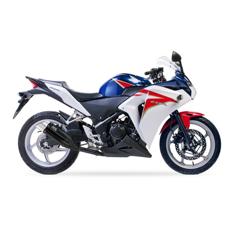 IXIL Uitlaat Dual Hyperlow XL L3XB | Zwart