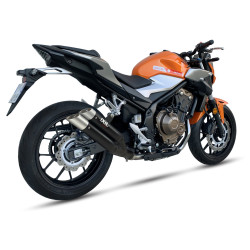 IXIL Uitlaat Dual Hyperlow XL L3XB | Zwart | Honda CB500F/CB500X/CBR500R