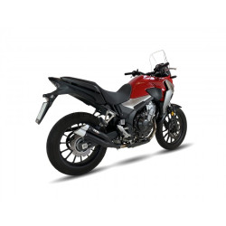IXIL Uitlaat Dual Hyperlow XL L3XB | Zwart | Honda CB500F/CB500X/CBR500R