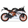 IXIL Uitlaat Dual Hyperlow XL L3XB | Zwart | KTM 390 RC