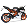 IXIL Uitlaat Dual Hyperlow XL L3XB | Zwart | KTM 390 RC