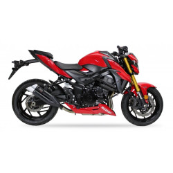 IXIL Uitlaat Dual Hyperlow XL L3XB | Zwart | Suzuki GSR750/GSX-S750