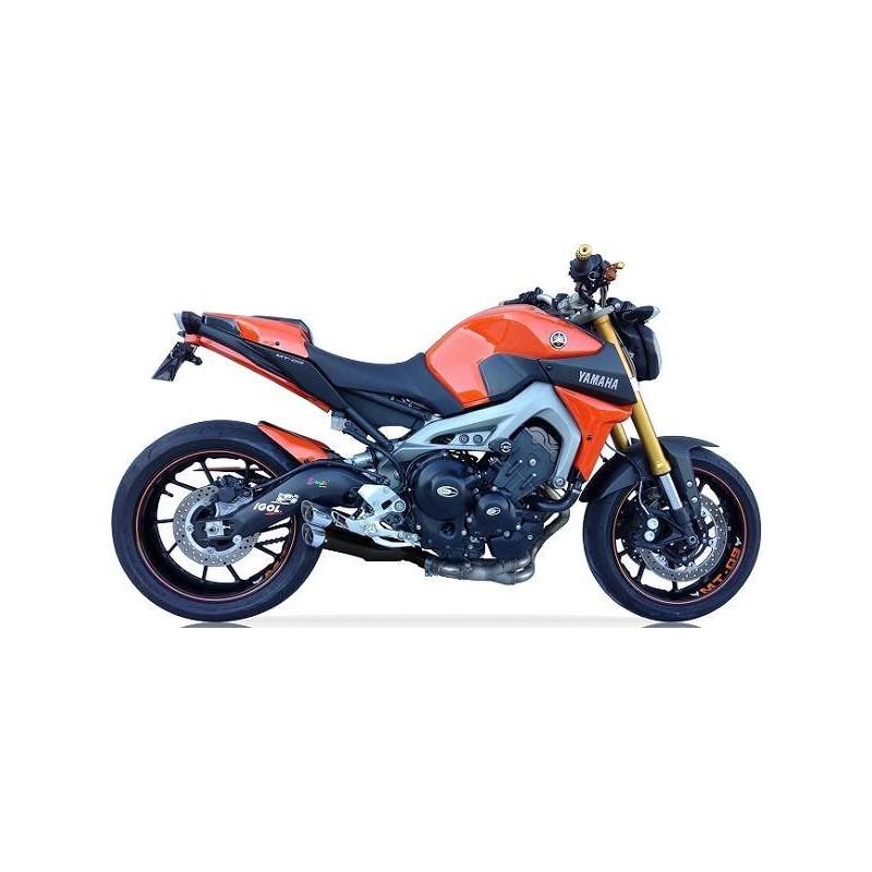 IXIL Uitlaatsysteem Dual Hyperlow L3XB | Zwart | Yamaha MT-09/XSR900 & Tracer 900