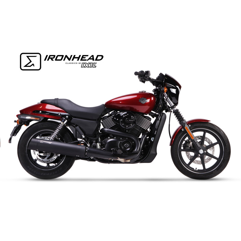 IXIL Uitlaat Ironhead Round HC2-2B | Zwart