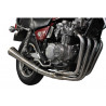 Delkevic Uitlaatsysteem 4-1 Classic Megaphone | Zilver | Kawasaki Z500