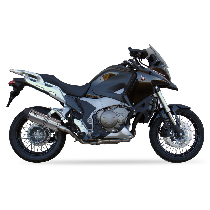 IXIL Uitlaat Hexoval Xtrem EVO SOVE | Zilver | Honda VFR1200X Crosstourer