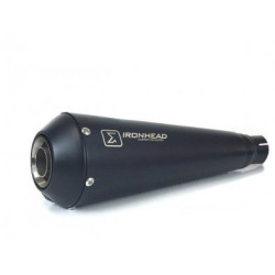 IXIL Uitlaat links Ironhead Conical OVC11SB | Zwart