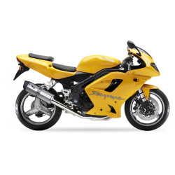 IXIL Uitlaat Hexoval Xtrem EVO SOVE | Zilver | Triumph Speed Triple 955i