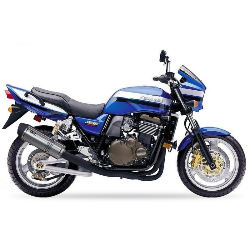 IXIL Uitlaat Hexoval Xtrem SOVE | Zilver | Kawasaki ZRX1100
