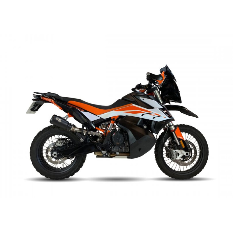IXIL Uitlaat Race Xtrem RB | Zwart | Husqvarna 901 Norden & KTM 790/890 Adventure & 890 SMT