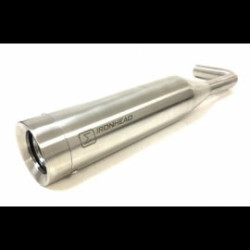 IXIL Uitlaat links Ironhead Round HC1-3S | Zilver | Honda CB1100