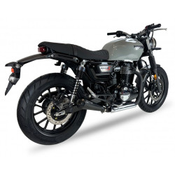 IXIL Uitlaat Ironhead Conical OVC11SB | Zwart | Honda GB350S