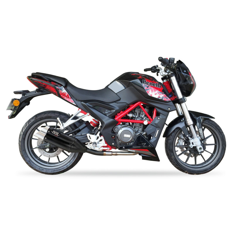 IXIL Uitlaat Dual Hyperlow XL L3XB | Zwart