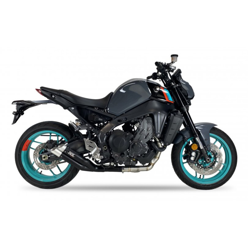 IXIL Uitlaatsysteem Dual Hyperlow L3XB | Zwart | Yamaha MT09 Tracer 850 & XSR900