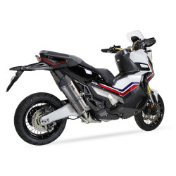 IXIL Uitlaat Hexoval Xtrem EVO SOVE | Zilver | Honda Forza 750 & X-ADV750