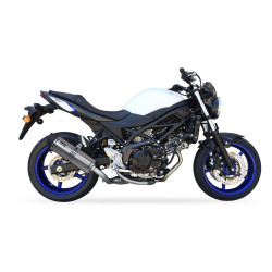 IXIL Uitlaat Hexoval Xtrem EVO SOVE | Zilver | Suzuki SV 650 N/S/X