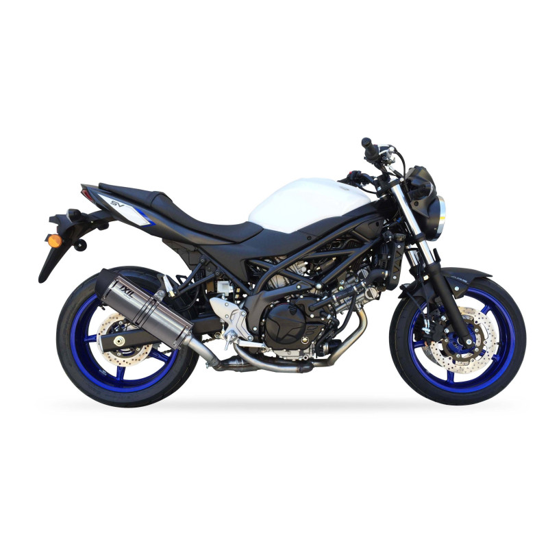 IXIL Uitlaat Hexoval Xtrem EVO SOVE | Zilver | Suzuki SV 650 N/S/X